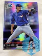 2017 Bowman Chrome Draft Refractor #BDC-96 Francisco Rios-Toronto Blue Jays